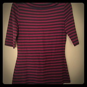 Stripe vintage vibe shirt